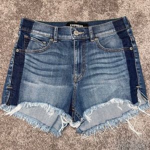 Express Denim Shorts